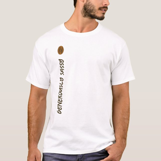 Camiseta Generosamente Sassy c/ Escritores Romancistas Grão (Frente)