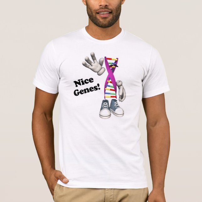 Camiseta Genes legais DNA engraçado (Frente)