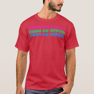 Camiseta Genes são LGBT Orgulho LGBT Mês LGBTQ LGBT