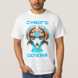 Camiseta Gênese Cyborg: O Despertar