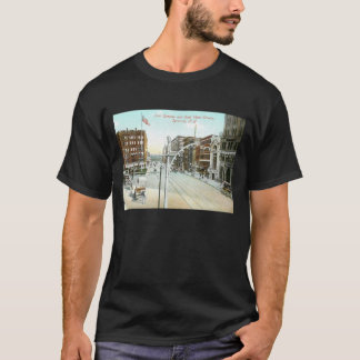 Camiseta Genesee & Water Street, Syracuse, New York Vintage