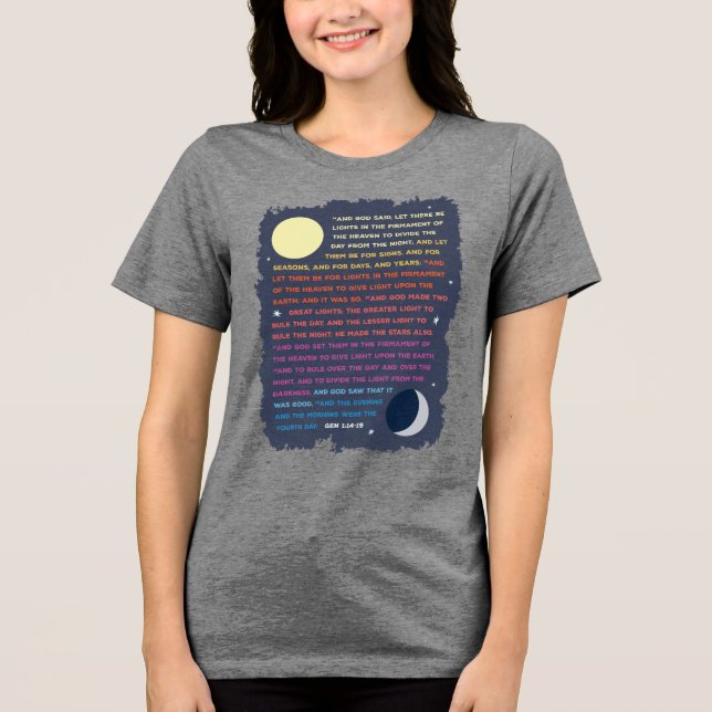 Camiseta Genesis Sun, Moon & Stars (Frente)
