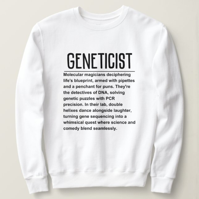 Camiseta Geneticista (Frente do Design)