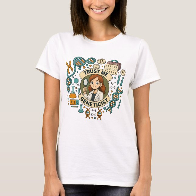 Camiseta Geneticista (Frente)