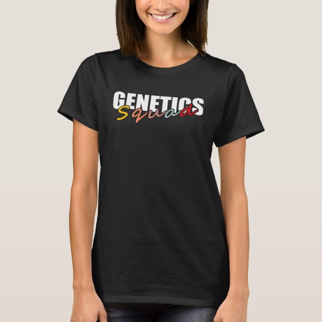 Camiseta Genetics Doctor Nice Genetics Biologist Science Te (Frente)