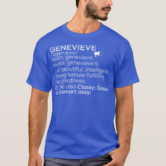 Camiseta Genevieve Definition Genevieve Fema
