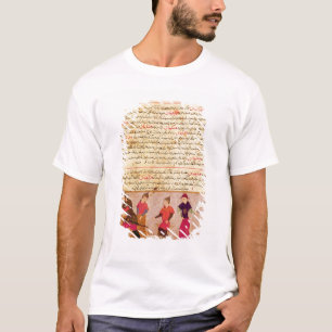 Camiseta Genghis Khan e seus filhos pelo al-Ruído de Rashi