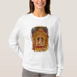 Camiseta Genghis Khan em sua barraca pelo al-Ruído de