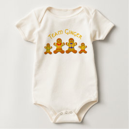 Camiseta Gengibre da equipe do divertimento para o gengibre