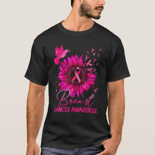 Camiseta Gengibre Rosa Girassol Friso Raposa Cancer Aw