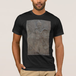 Camiseta Genie Benisseur da Assíria e uma divindade mesopot