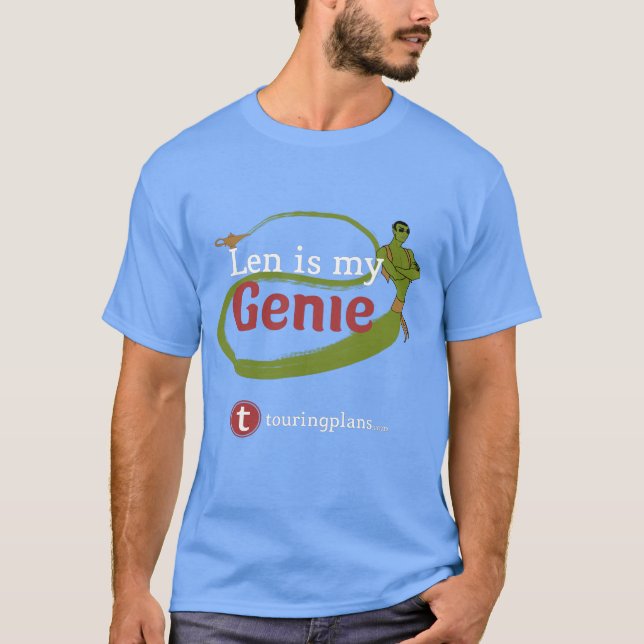 Camiseta Genie Green Dourado (Frente)