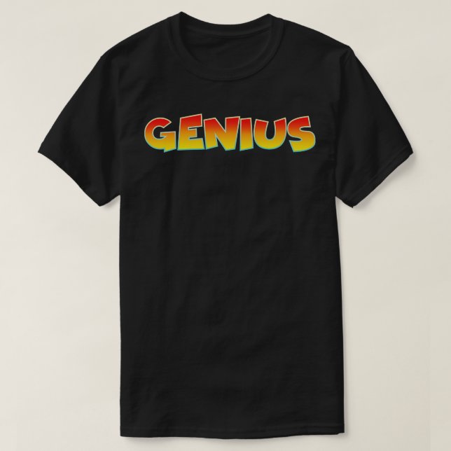 Camiseta Gênio (Frente do Design)