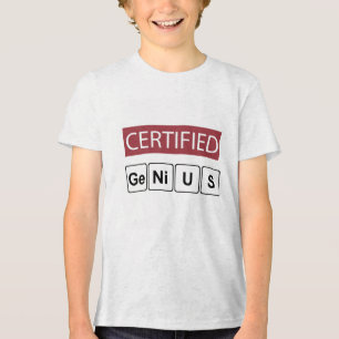 Camiseta Gênio Certificado