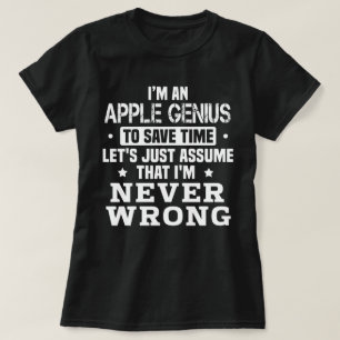 Camiseta Gênio da Apple