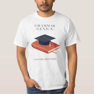 Camiseta Gênio da Gramática – O Maior Orgulho do Papai
