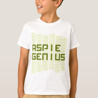 Camiseta Gênio de Aspie - computadores