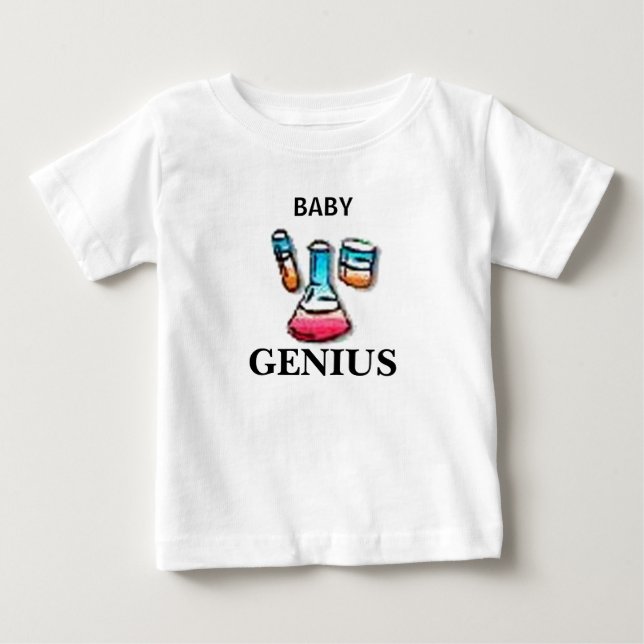 Camiseta Gênio do bebê (Frente)