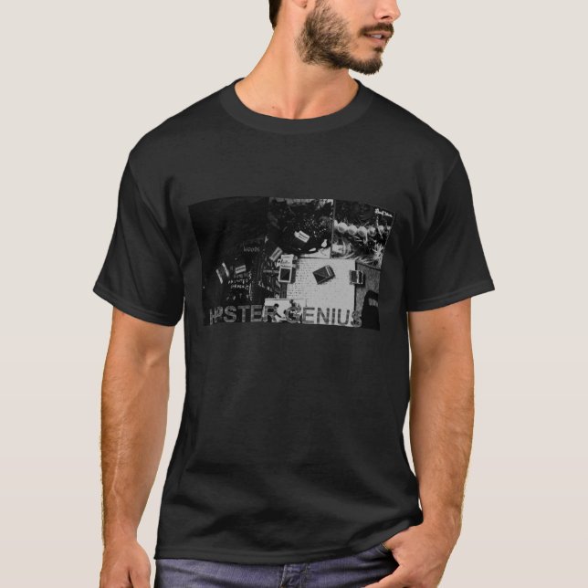 CAMISETA GÊNIO DO HIPSTER (Frente)