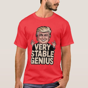 Camiseta gênio muito estável