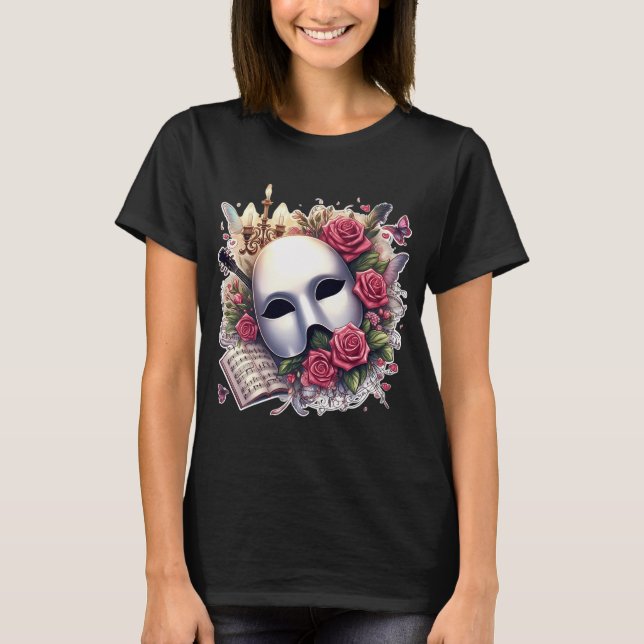 Camiseta Gênio Musical Fantasma da Ópera (Frente)