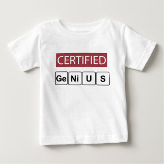 Camiseta Genius certificado