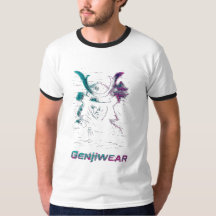 Genjiwear Samurai Digital – Templo Neon Ciber Guer