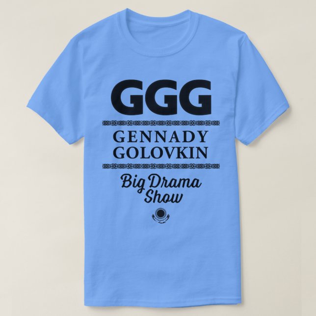 Camiseta Gennady Golovkin Big Drama Show (Frente do Design)