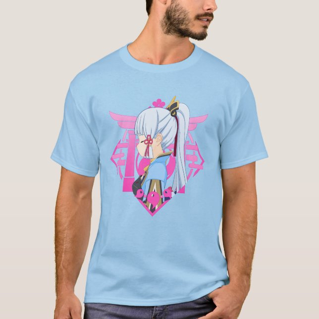 Camiseta Genshin Impact Ayaka (Frente)
