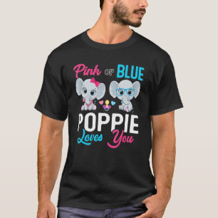 Camiseta Gentil Elefante Do Gênero Poppie Te Ama