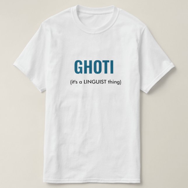 Camiseta Gentista do GHOTI (Frente do Design)