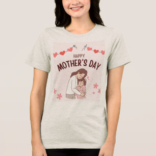 Camiseta Gentle Abraço — Dia das Mães Minimal