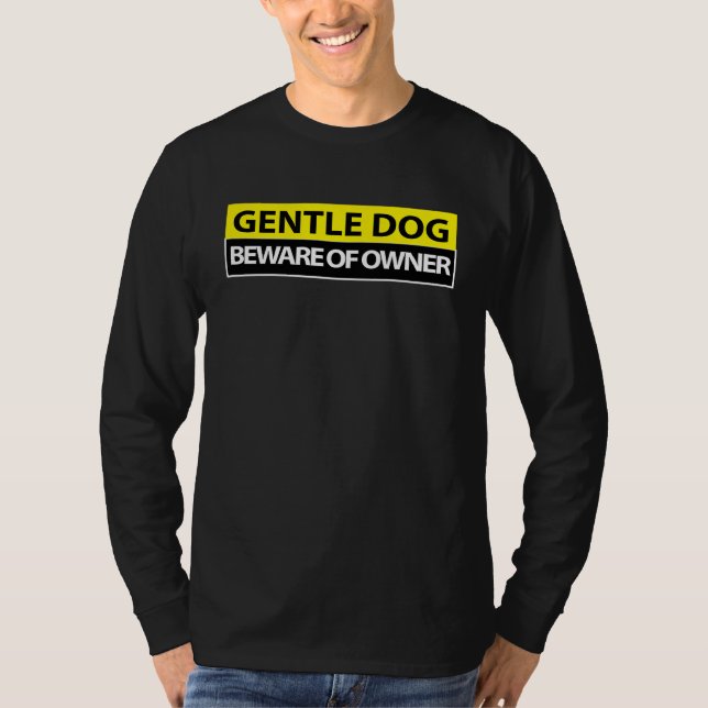 Camiseta GENTLE DOG Dad Joke (Frente)