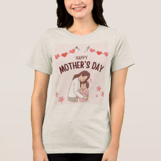Camiseta Gentle Embrace — Mother’s Day Minimal