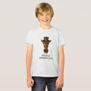 Camiseta Gentleman Girafa - A Altamente Sofisticada
