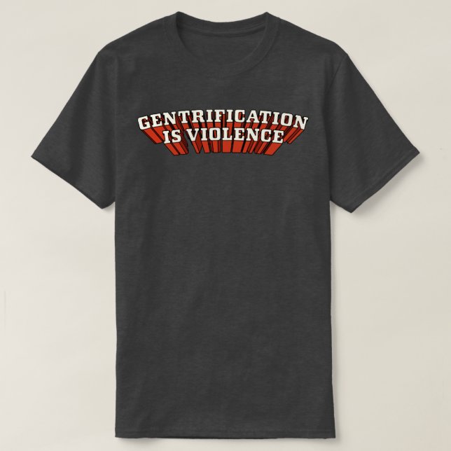 Camiseta Gentragem é violência (Frente do Design)