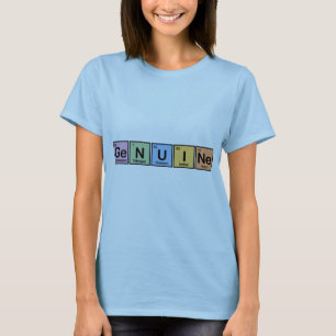 Camiseta Genuíno feito dos elementos