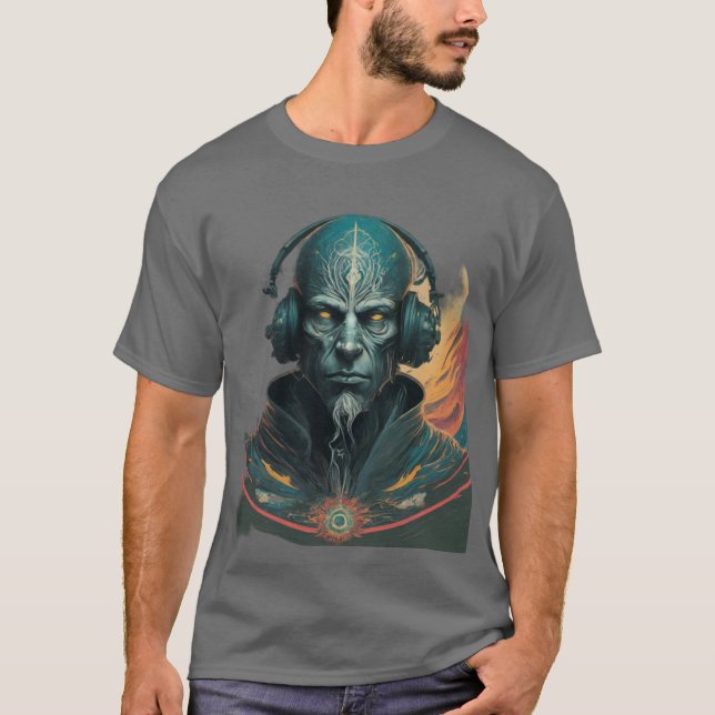 Camiseta Geo Beats: DJ da Terra (Frente)