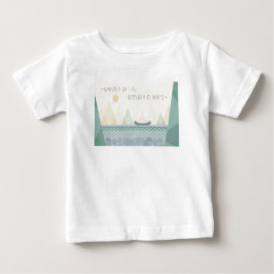 Camiseta Geo exterior eu vagueio frequentemente,