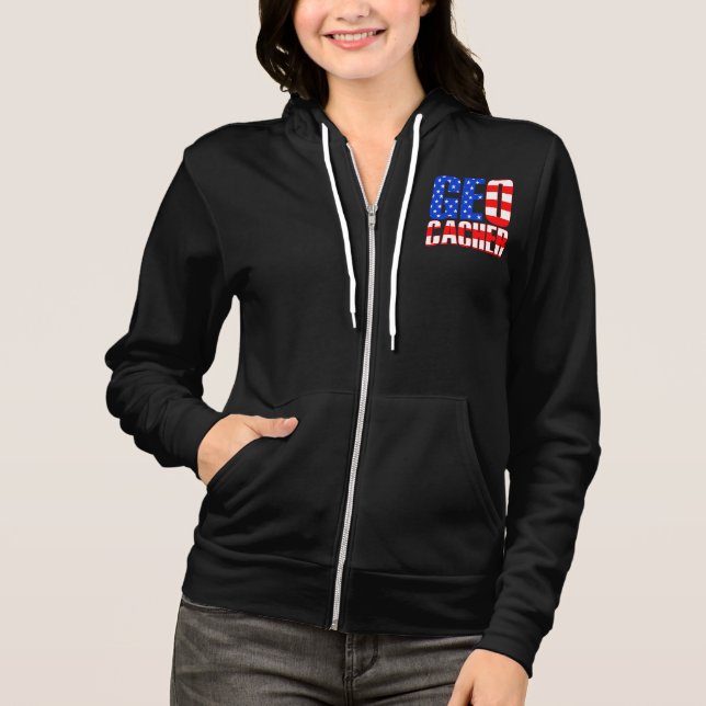 Camiseta Geocacher Americano (Frente)