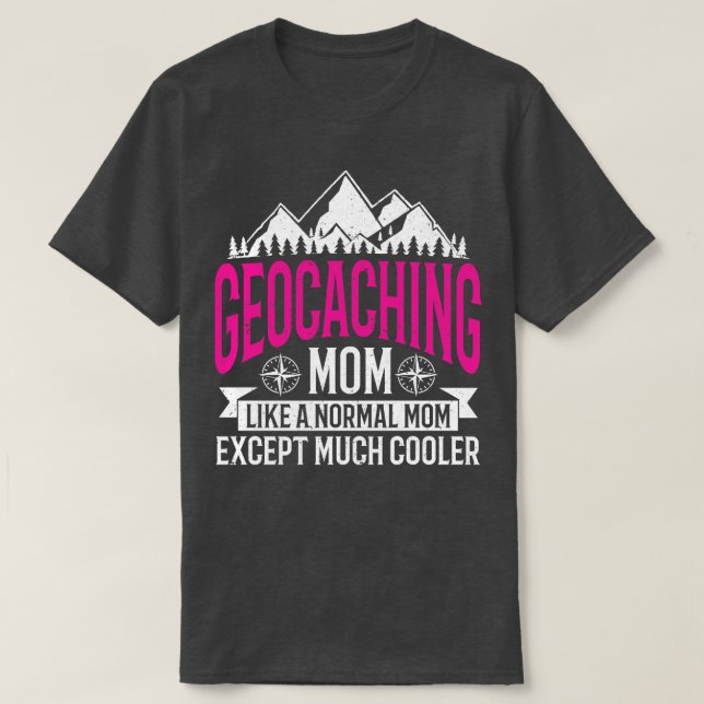 Camiseta Geocacher Geocahing Geocache (Frente do Design)