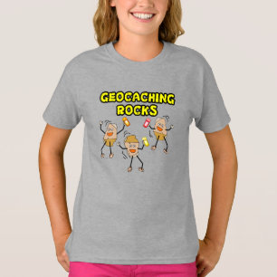 Camiseta Geocaching Rocks