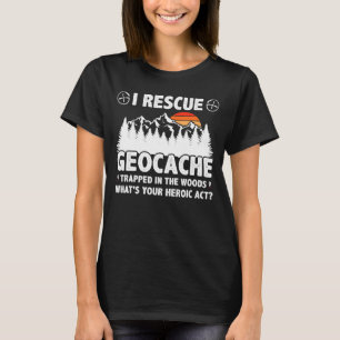 Camiseta Geocíca do Explorador de Traveler do Pun Funny