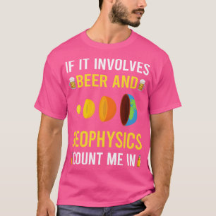 Camiseta Geofísica Da Cerveja
