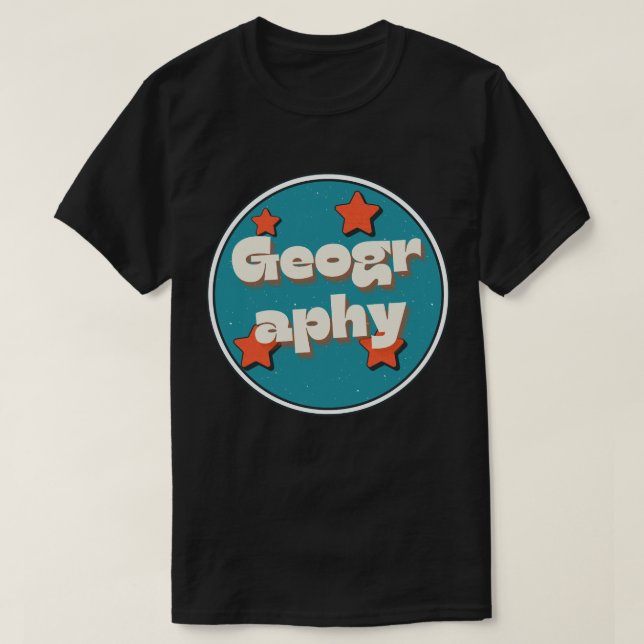 Camiseta Geografia (Frente do Design)