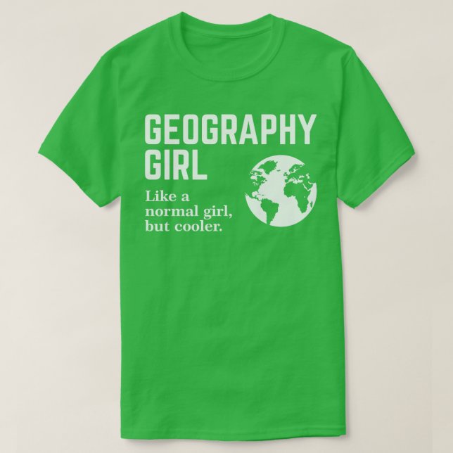 Camiseta Geografia da Garota 5 (Frente do Design)