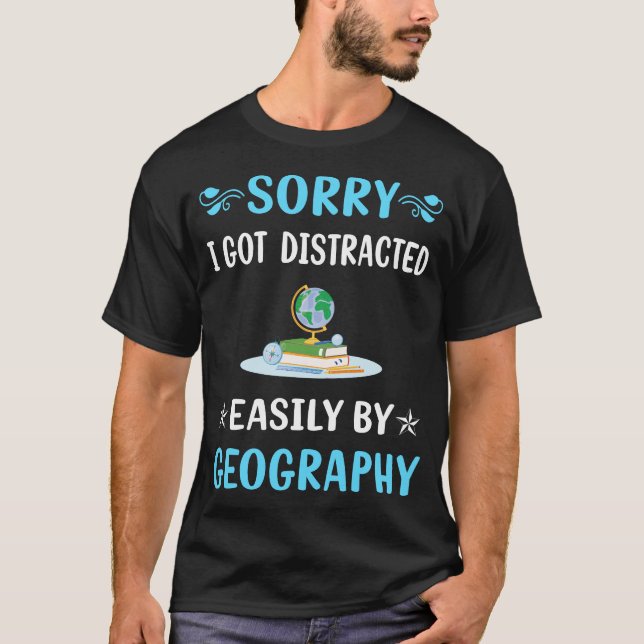 Camiseta Geografia Distraída (Frente)