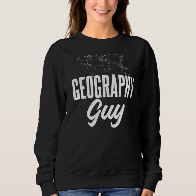 Camiseta Geógrafo Cara de Geografia (Frente)
