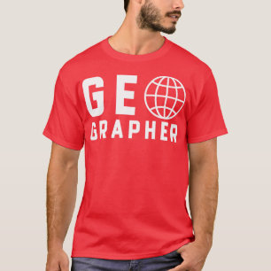 Camiseta Geógrafo Geográfico