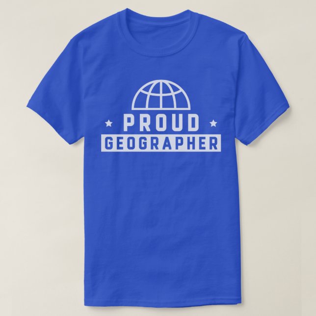 Camiseta Geógrafo Geográfico 6 (Frente do Design)